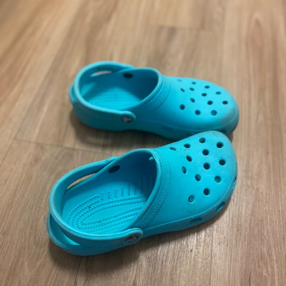 Crocs Light Blue Size M 5 W 7 - Picture 6 of 15